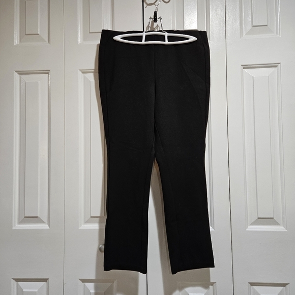 Rag & Bone Black Dressy Leggings Side Zip Size 10 - Picture 7 of 9